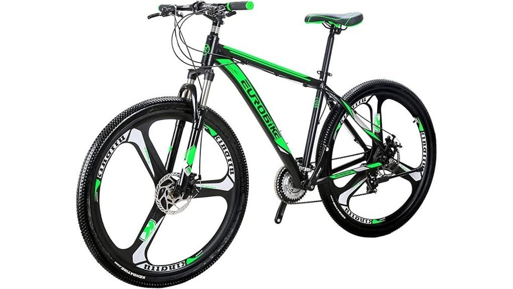 green 29er mountain bike