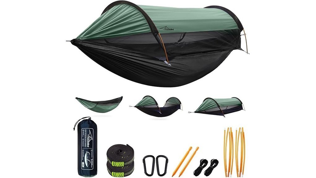 hammock tent with protection