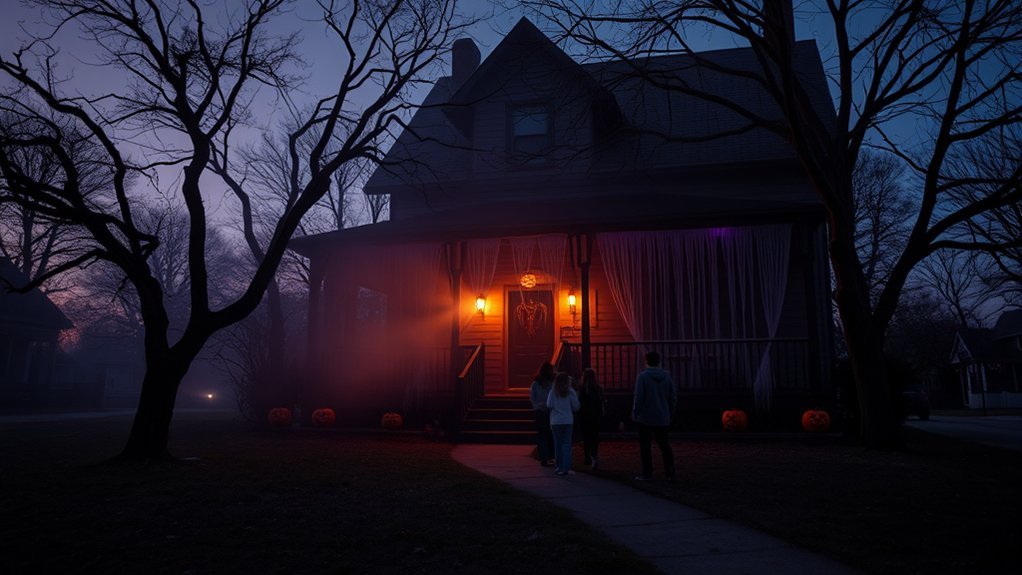 haunted houses halloween excitement