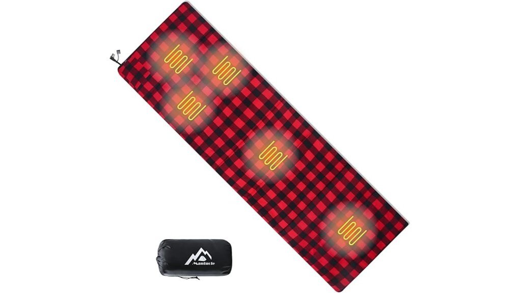 heated usb flannel pad