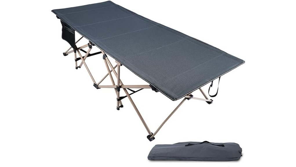 heavy duty camping cot
