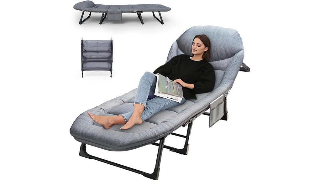 heavy duty camping cot