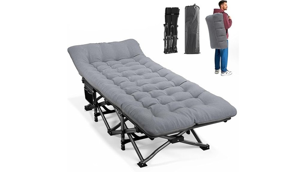 heavy duty camping cot