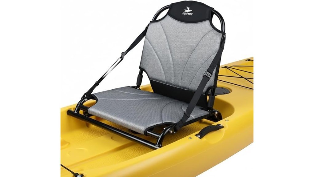 high back kayak seat