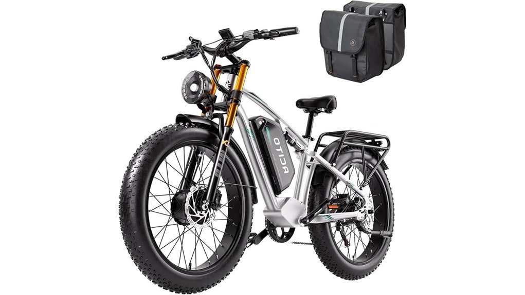 high power dual motor bike