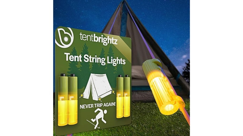 illuminate tent guy lines