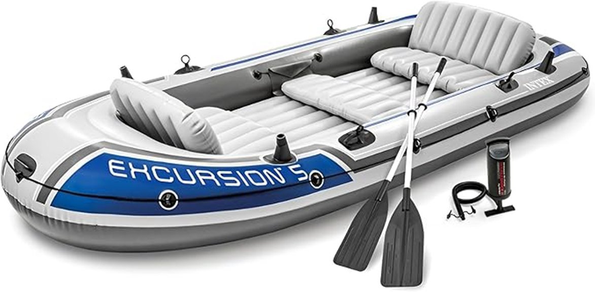 inflatable boat for five