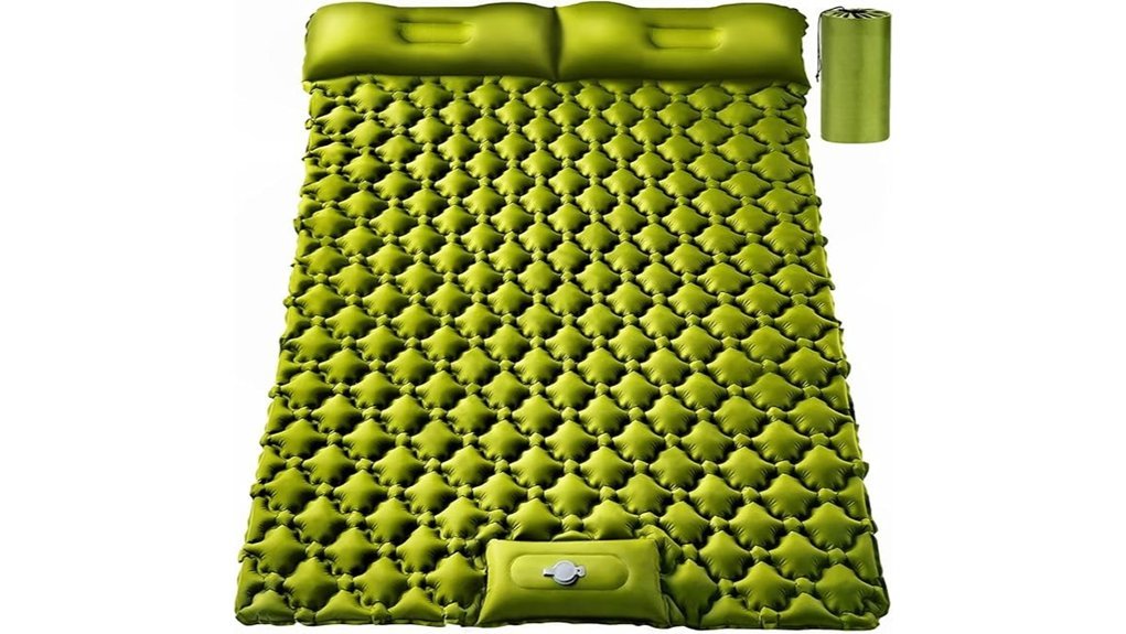 inflatable camping mattress set