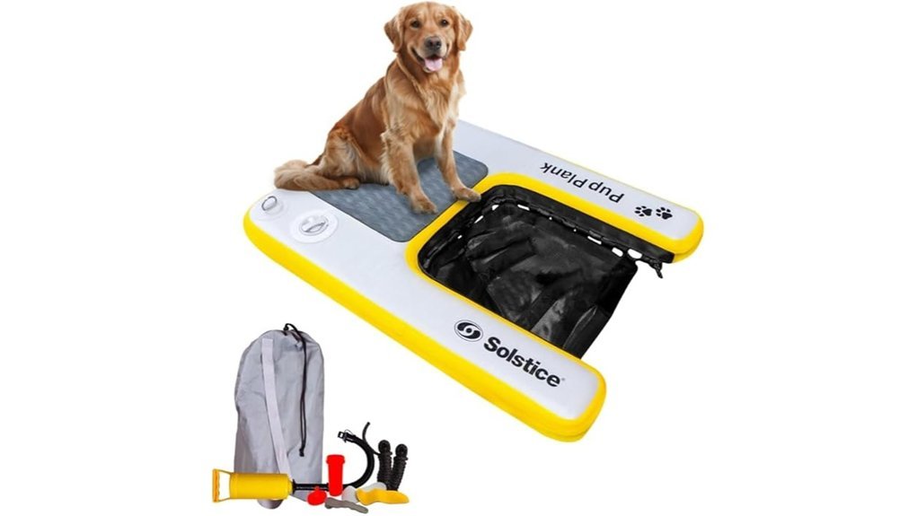 inflatable dog water ramp