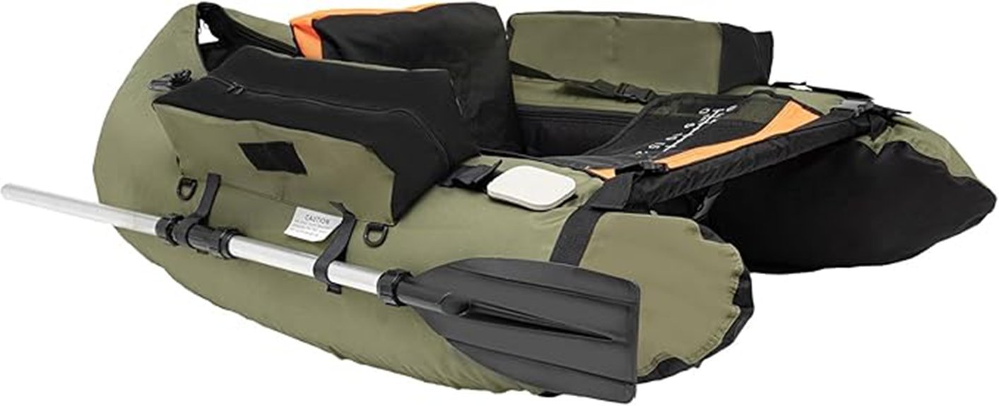 inflatable fishing boat set