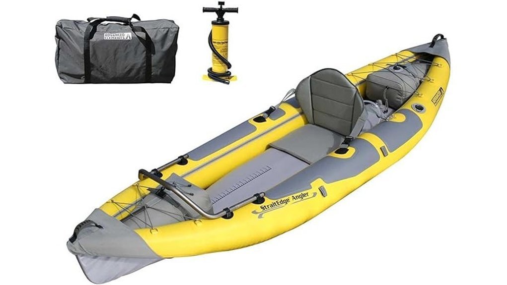 inflatable fishing kayak model