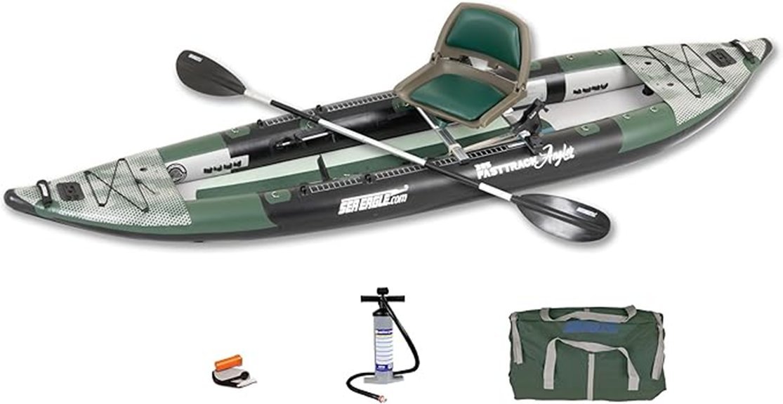 inflatable fishing kayak model