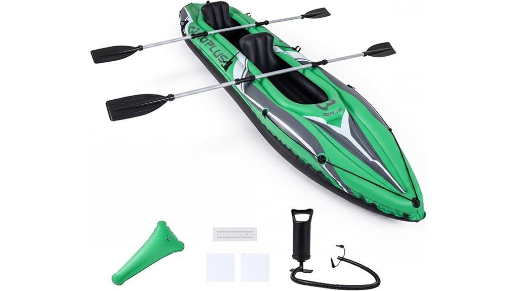 inflatable kayak for two