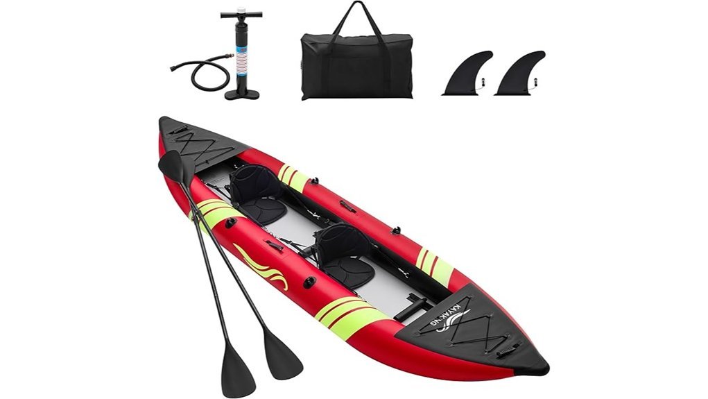 inflatable kayak for two