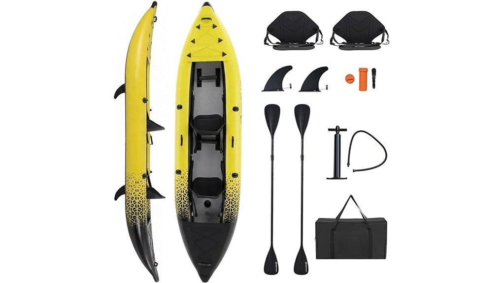 inflatable kayak for two