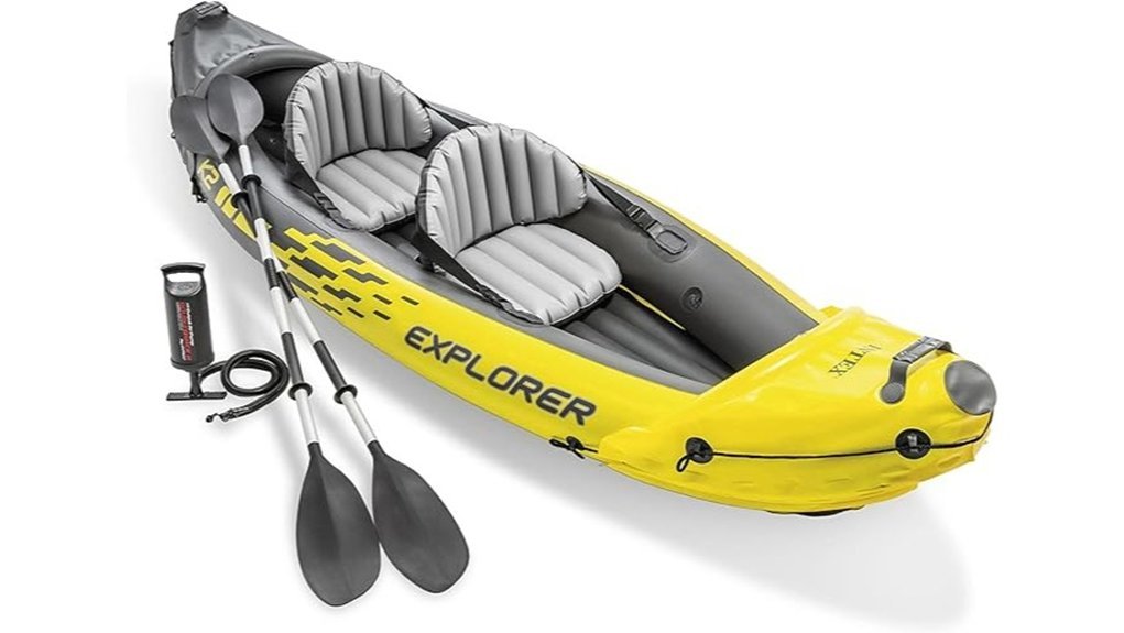 inflatable kayak set included