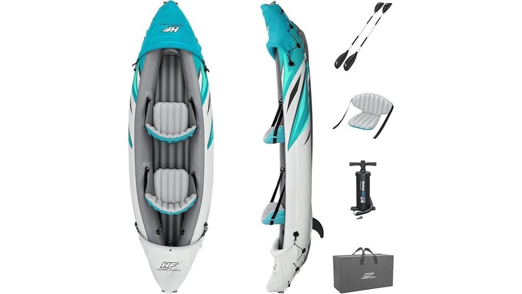 inflatable kayak set included