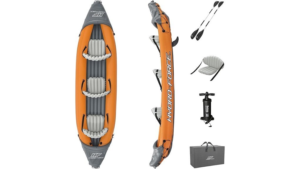 inflatable kayak set included