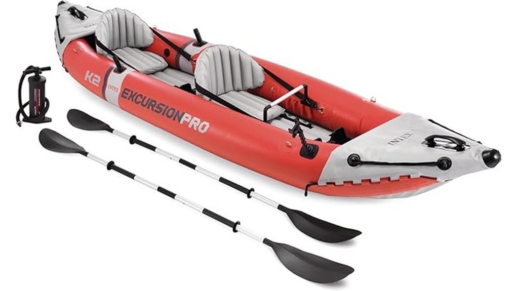 inflatable kayak set included