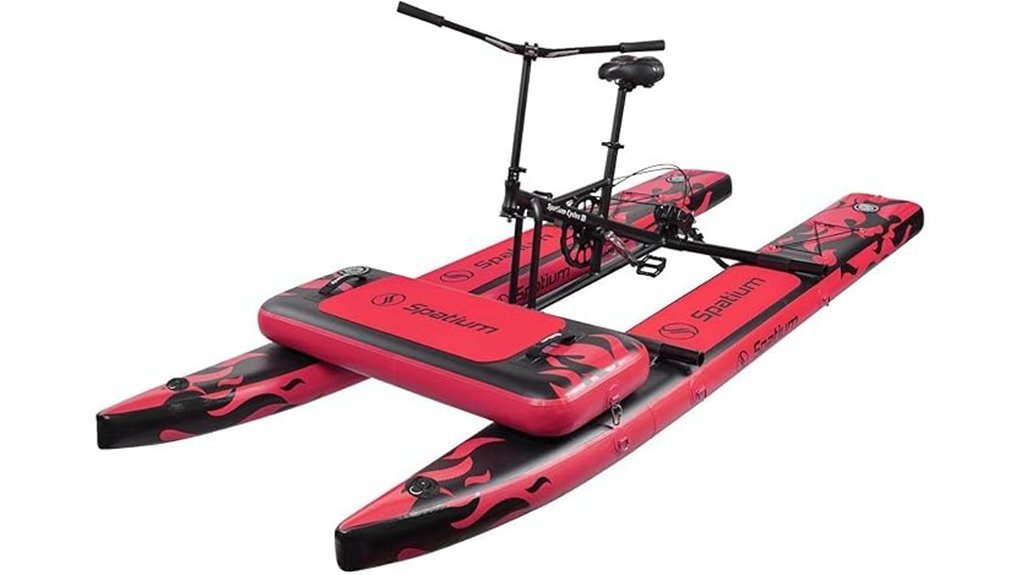 inflatable pedal boat innovation