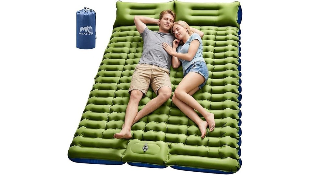 inflatable sleeping pad included