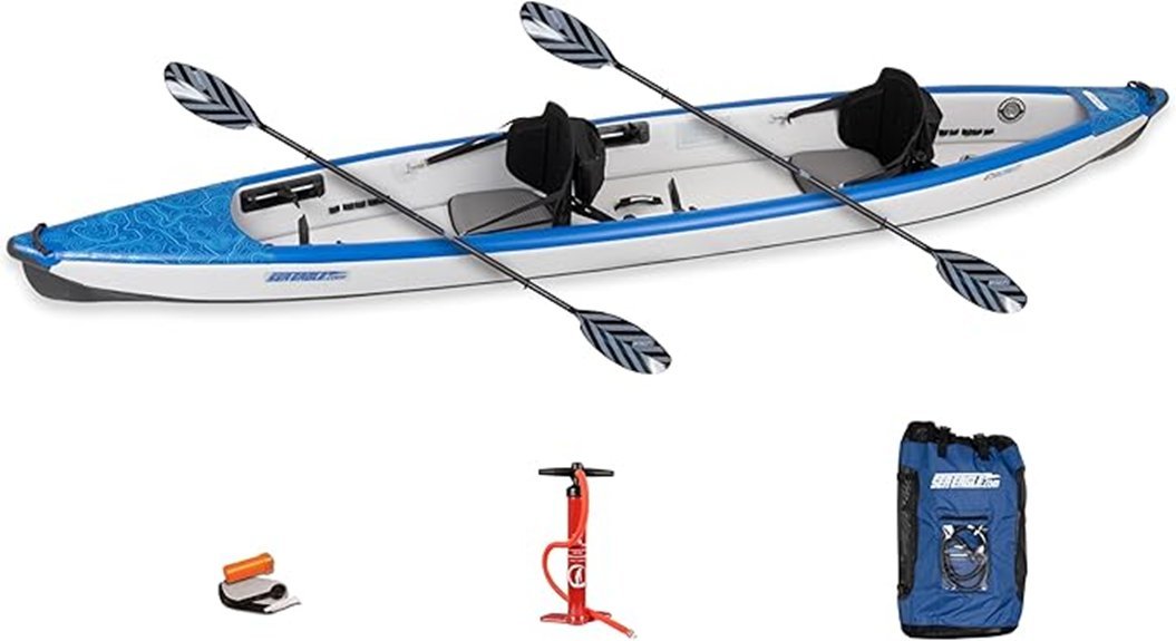 inflatable touring kayak design