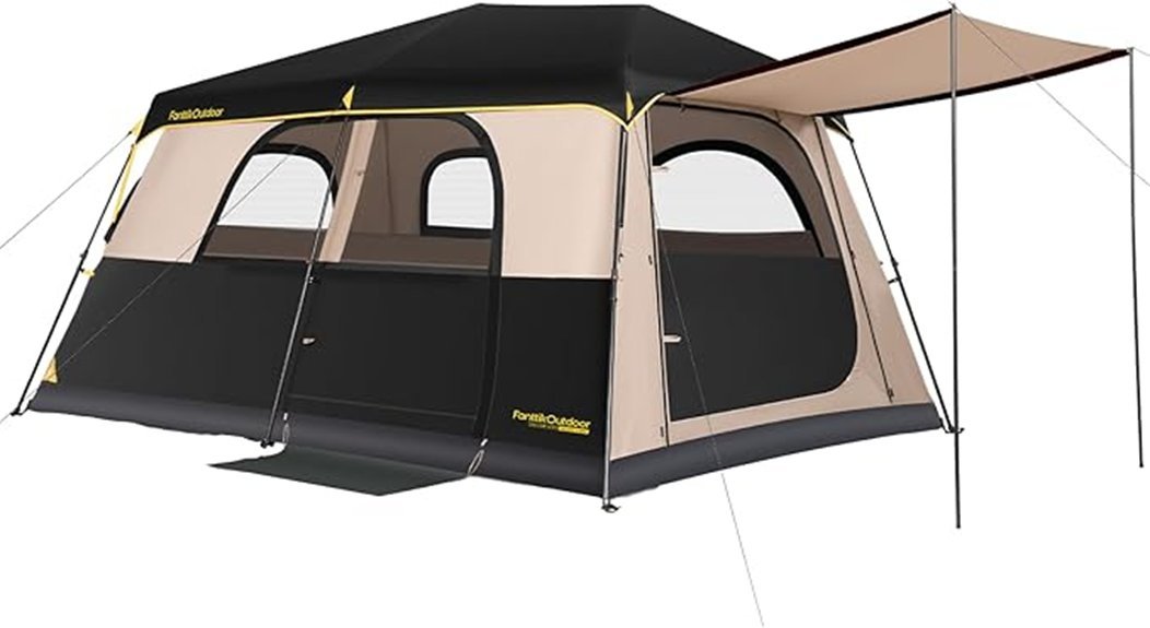 instant cabin tent model