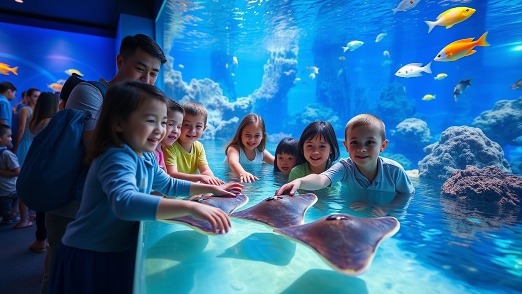 interactive marine adventures await