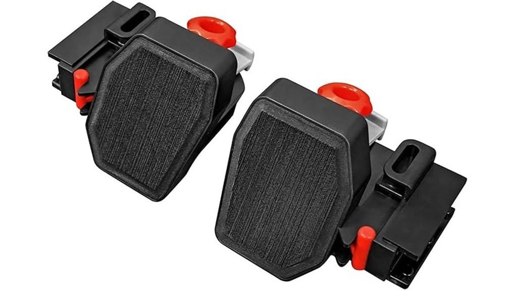 kayak foot brace control