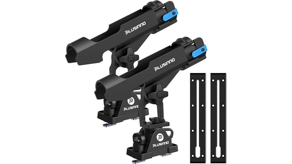 kayak rod holder tracks