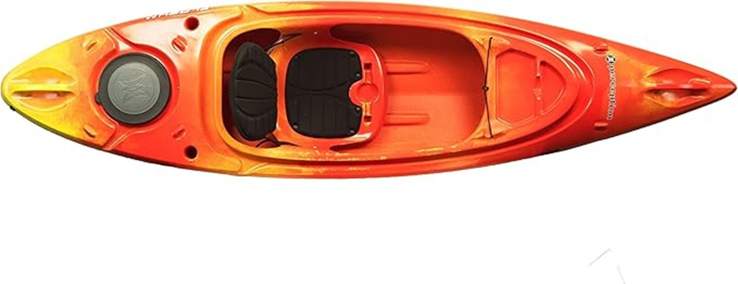 kayak with rod holders