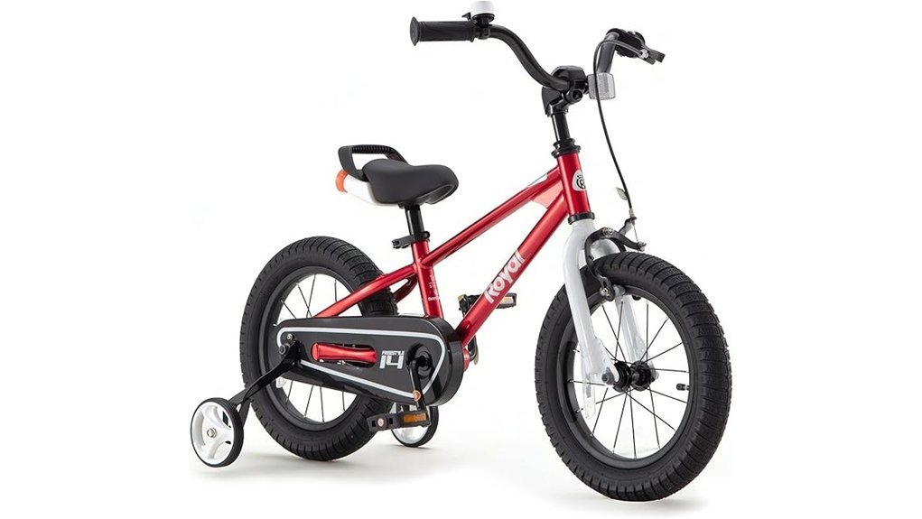 kids bike with training wheels