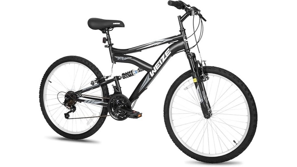 kids dual suspension bike