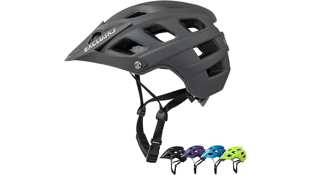 lightweight adjustable bike helmet