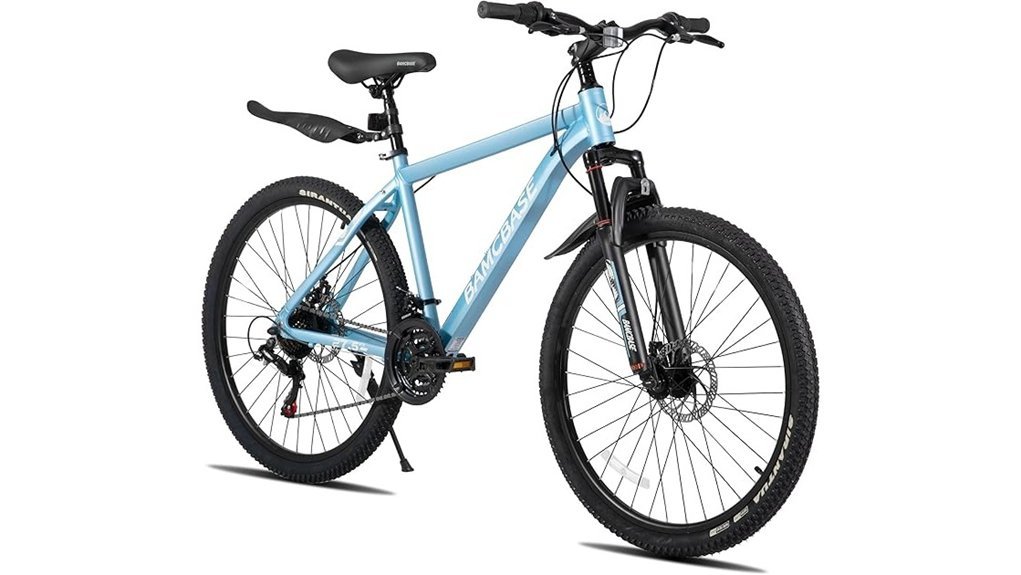 lightweight aluminum mountain bike