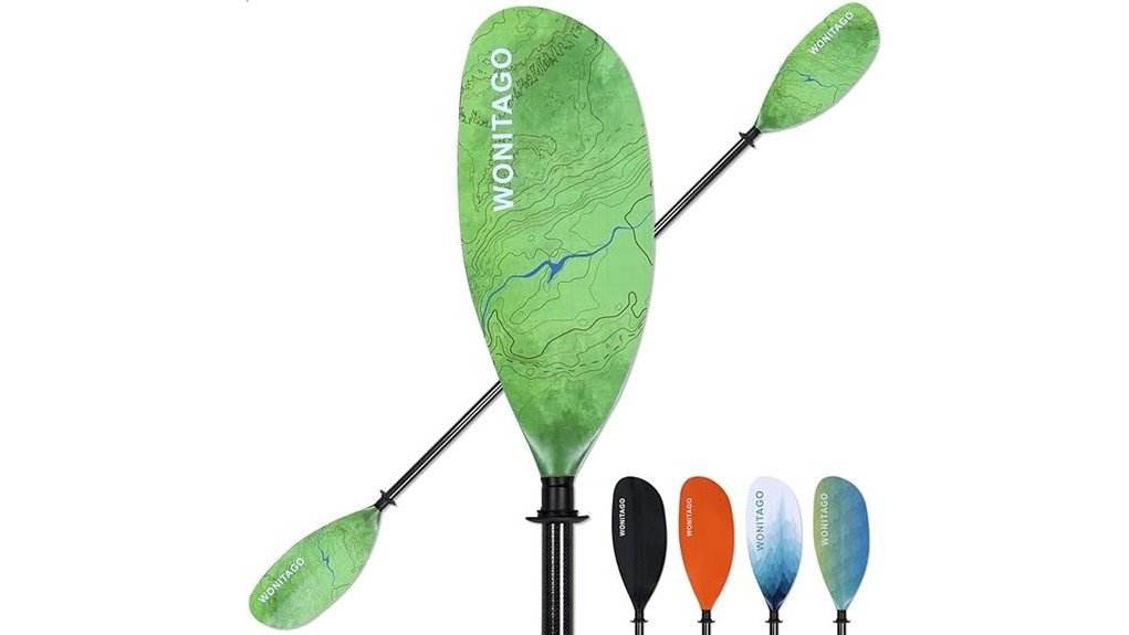 lightweight and versatile paddle