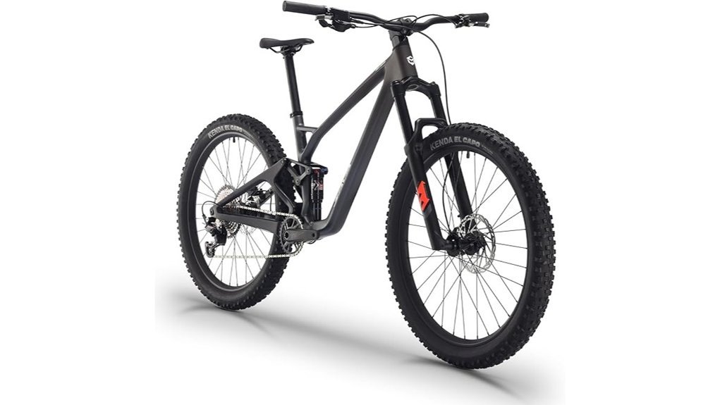 lightweight carbon mountain bike