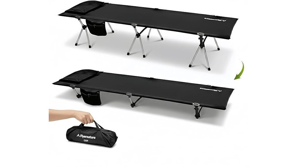 lightweight foldable camping cot