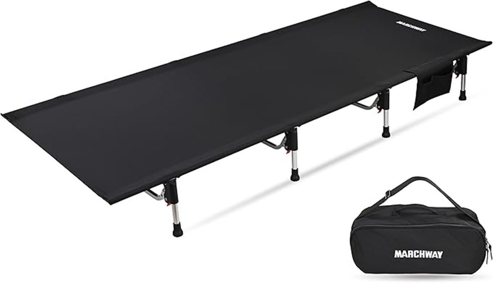 lightweight folding camping cot