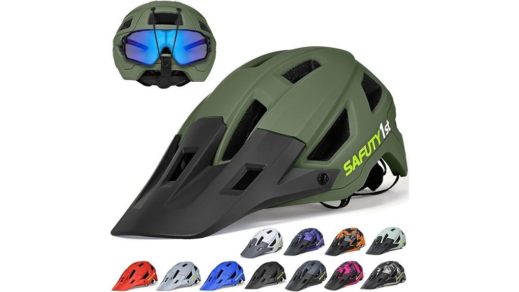 lightweight mountain bike helmet