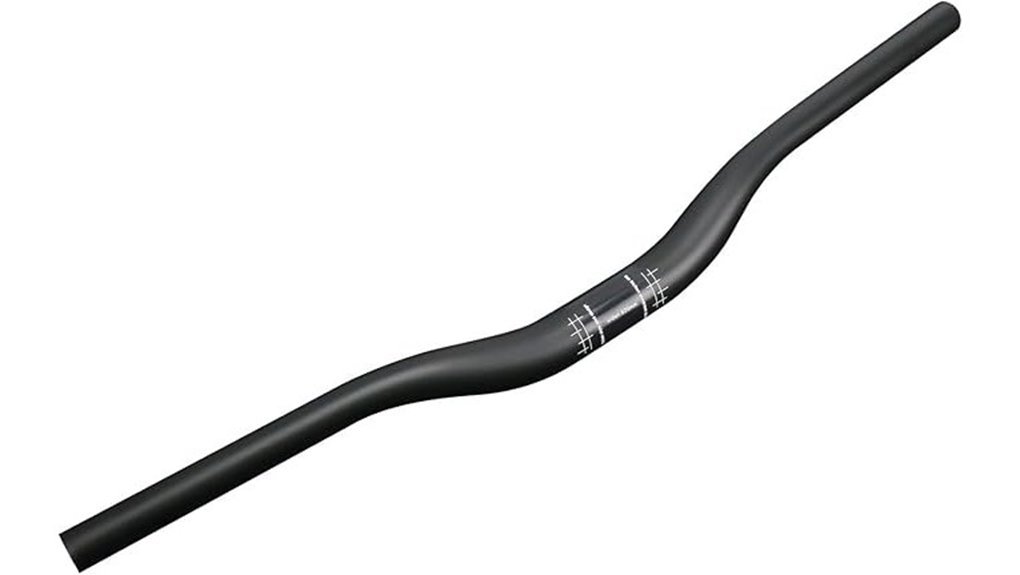 lightweight riser mtb handlebars