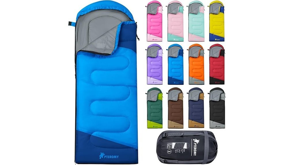 lightweight water resistant sleeping bag