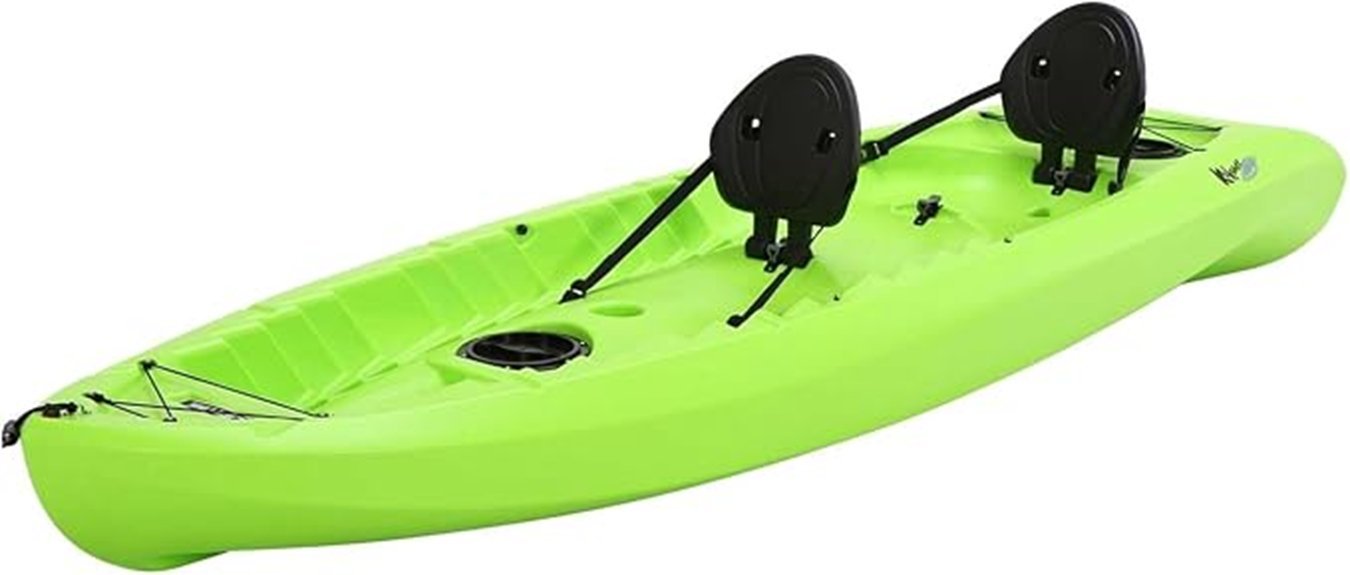 lime 10 6 sit on top kayak
