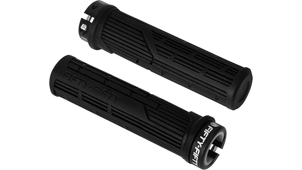 lock on mountain bike grips
