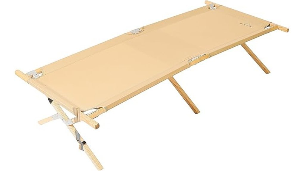 maine heritage folding cot
