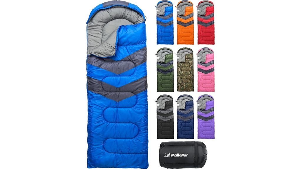 mallome family sleeping bags