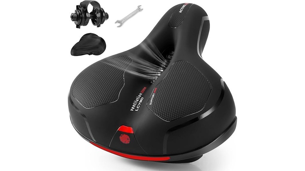 memory foam bike cushion