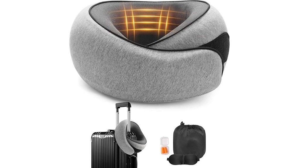 memory foam travel pillow
