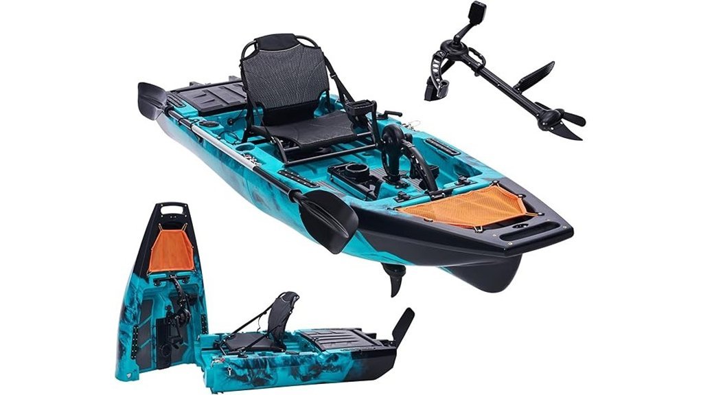 modular fishing kayak system