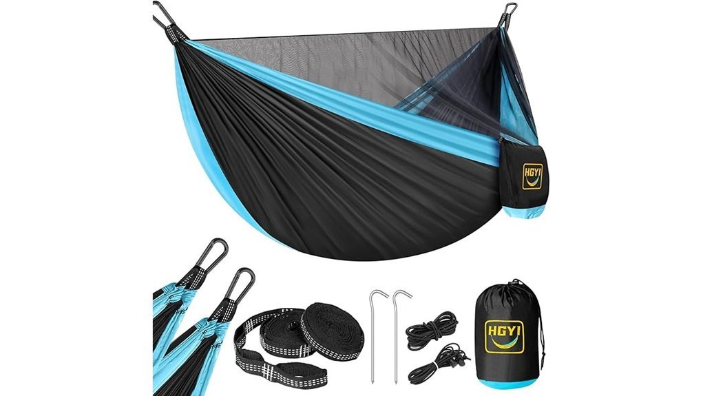 mosquito proof camping hammock set
